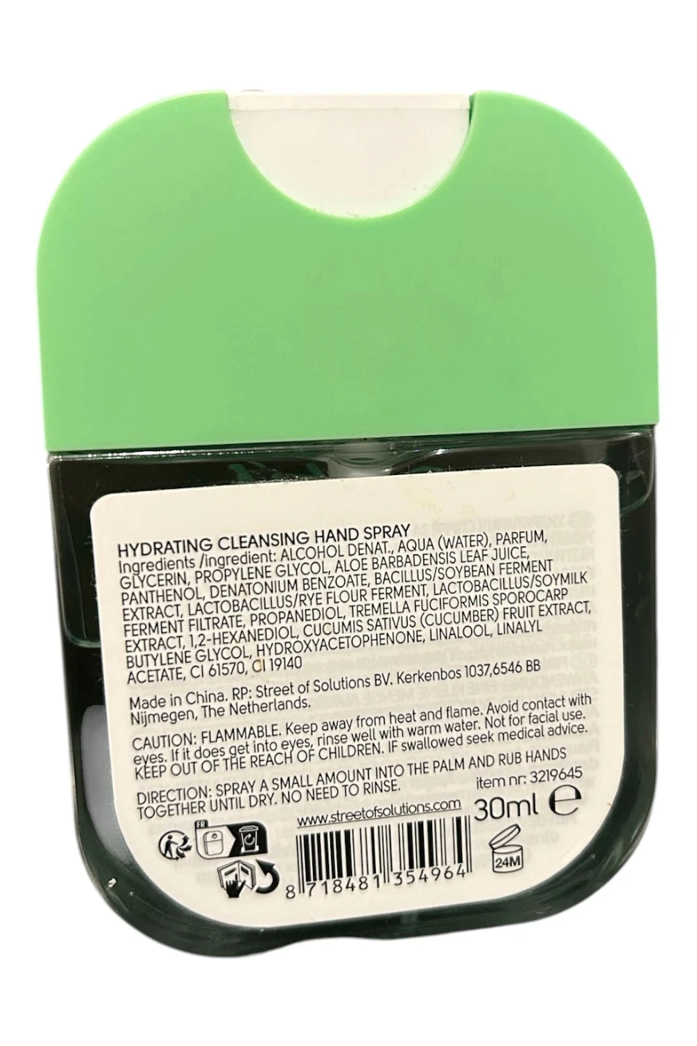 Spray de limpeza para as mãos de pepino – photo 2
